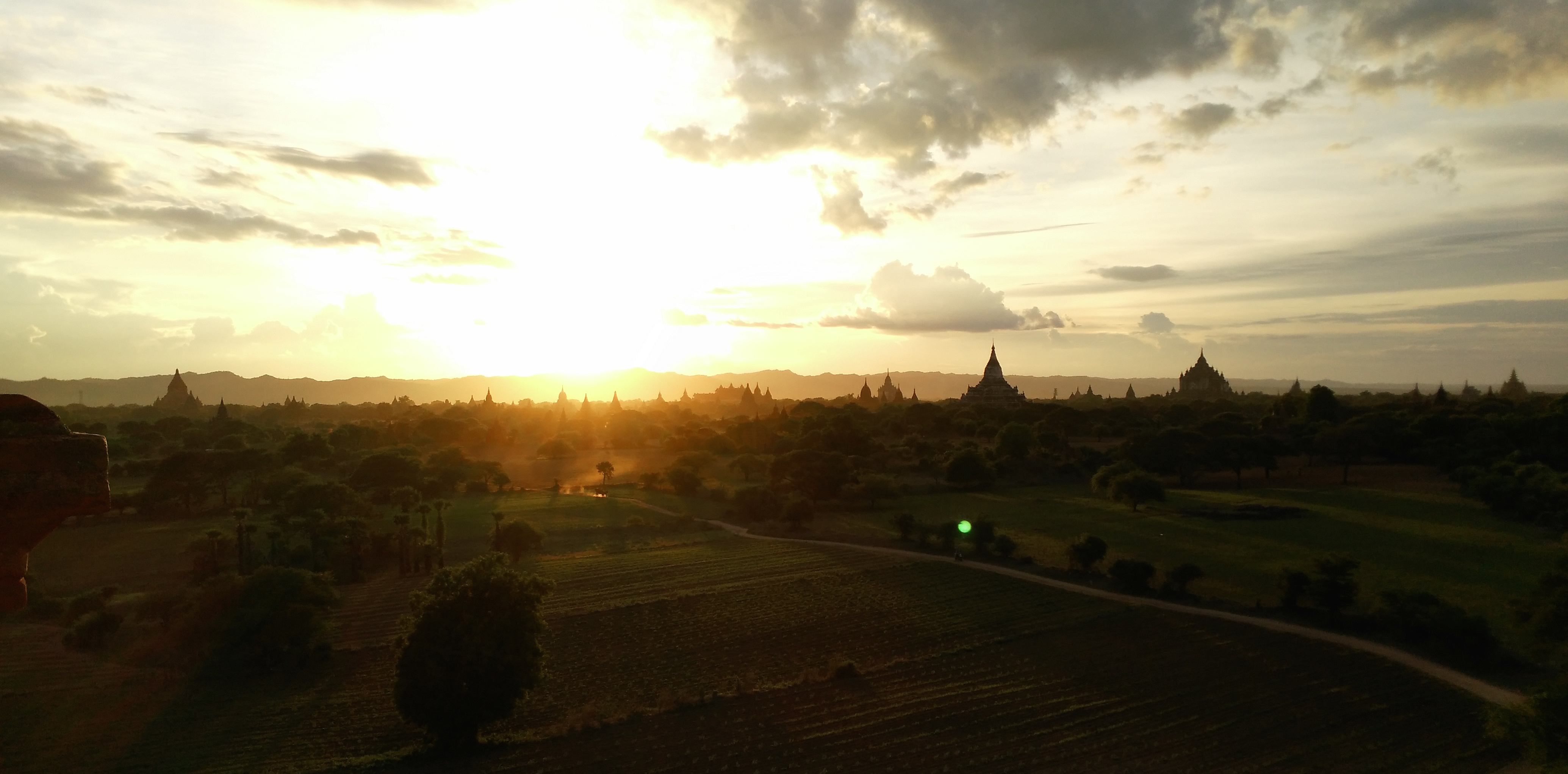 Sunset at Bagan, Myanmar